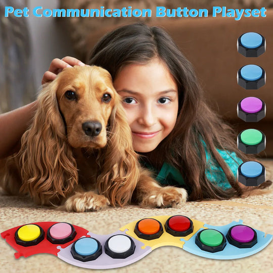 Interactive Pet Communication Training Toy